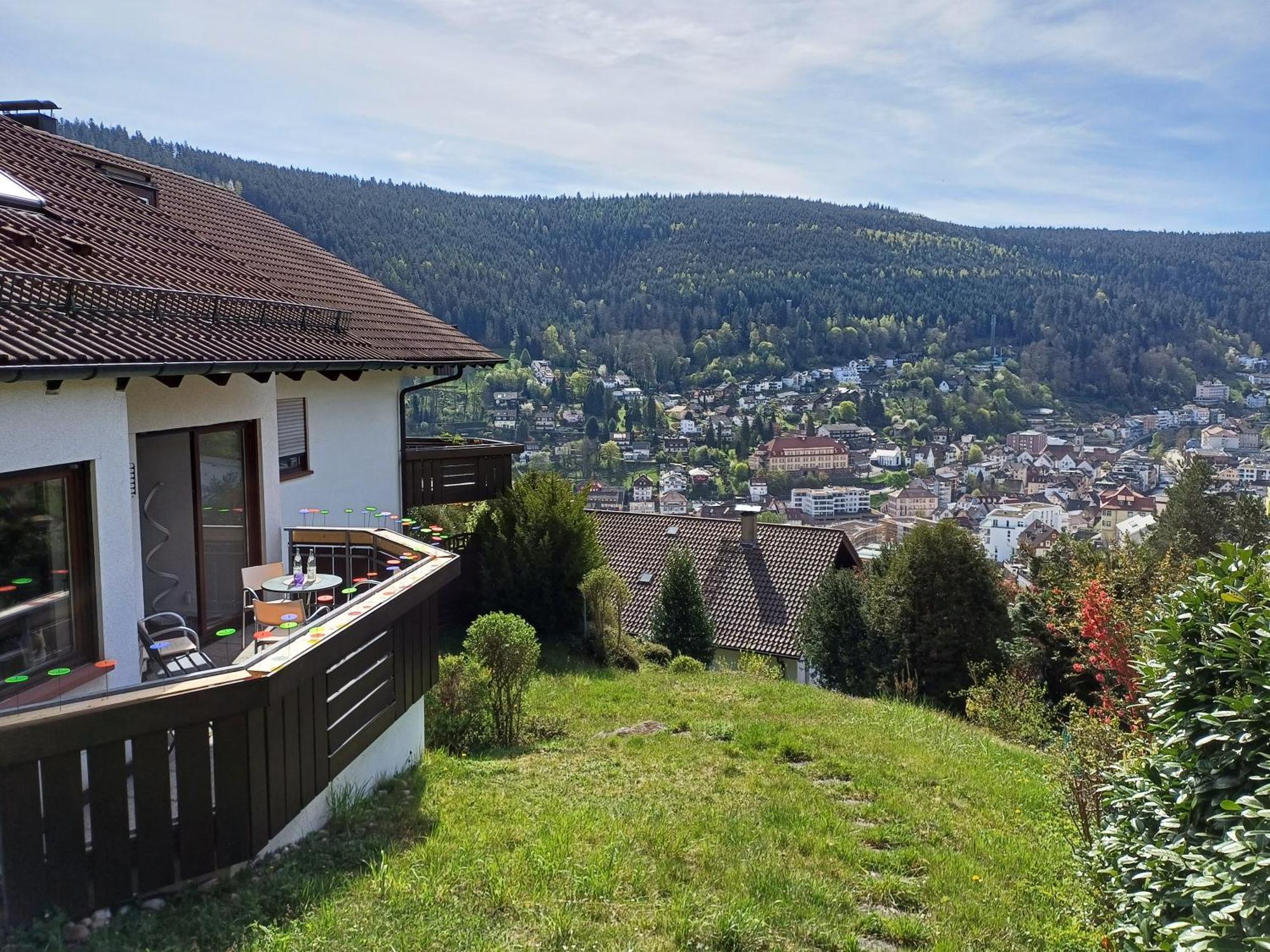 Ferienwohnung Panoramablick Bad Wildbad Exterior photo